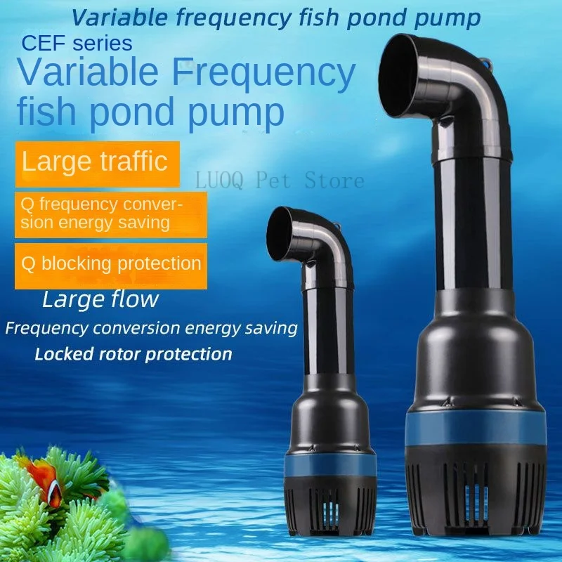 CEF 16000A Large flow fish pond water pump circulating filter pump frequency conversion
