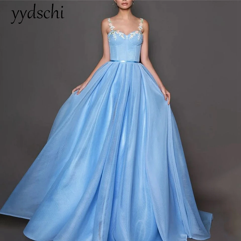 

Cocktail Party Dresses Sexy Prom Illusion Beauty Elegant Simple 2024 Blue Evening Backless Tulle Pearls Dresses for Women 2023