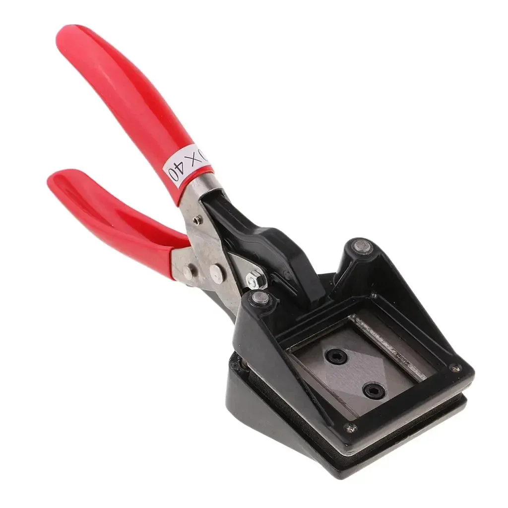 Handheld Die Cutter 35 x 45mm Right Corner Passport ID License Photo Punch 45x50mm 50x50mm