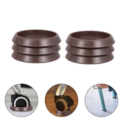 Round Caster Cups Bed Caster Cups Floor Castor Cups Furniture Mattress Protector Pad Sofa Feet Cups Piano Caster Cups