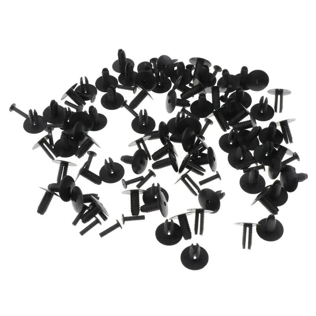 Plastic Clips for Car,Push-Type Bumper Fasteners Rivet Clips Auto Clips & Fastener for BMW 3/5/7 Series