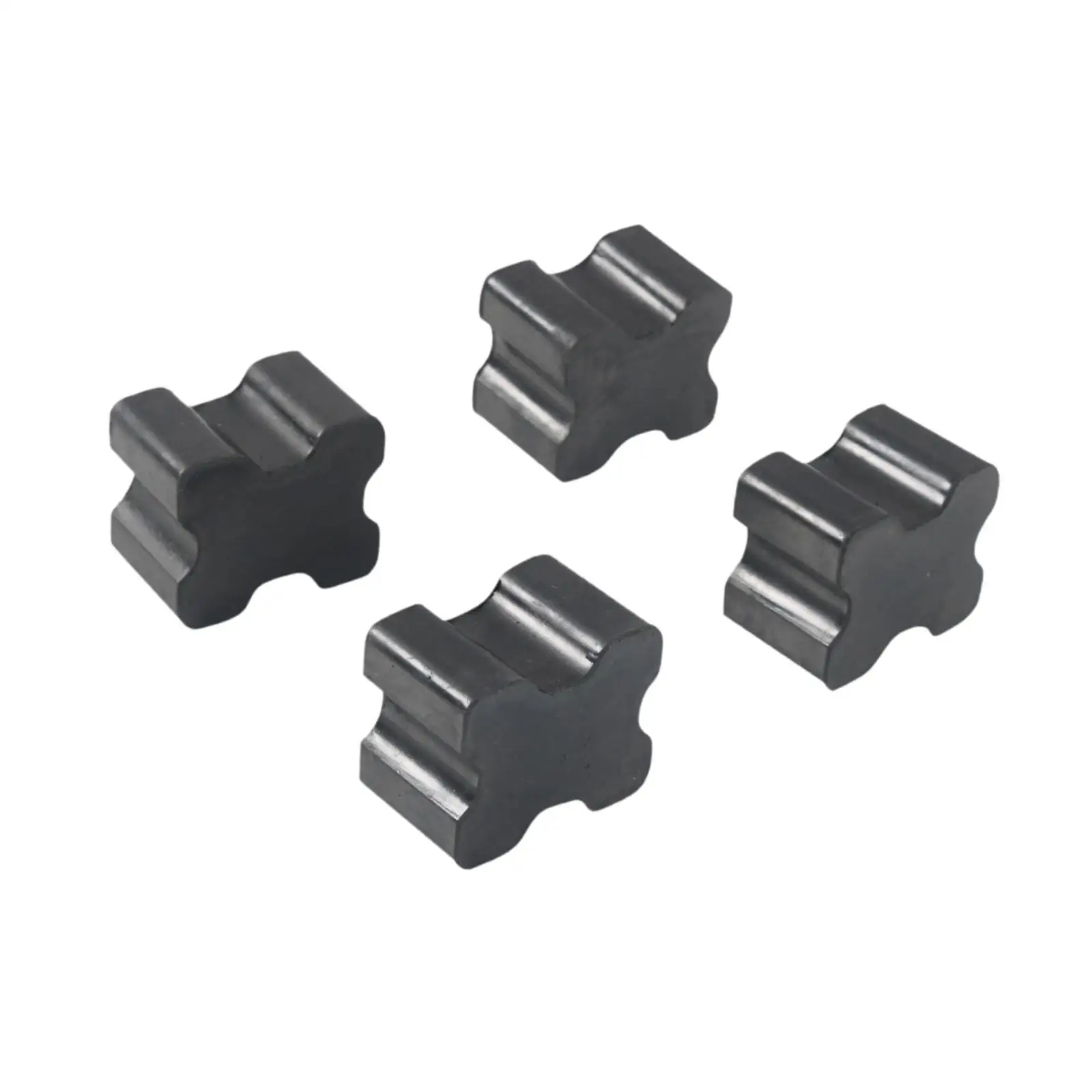 4 Pieces Car Coil Spring Spacers Coil Spring Booster Kit Black Heavy Duty Spiral Cushion Rubber Spacers