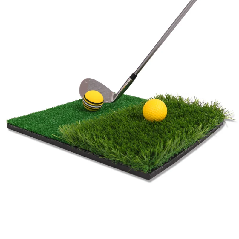 

30X30Cm Mini Golf Hitting Mats Green Cutting Bar Pad Nylon Turf Practice Mat Golf Game Set Training Aid Equipment Indoor Outdoor