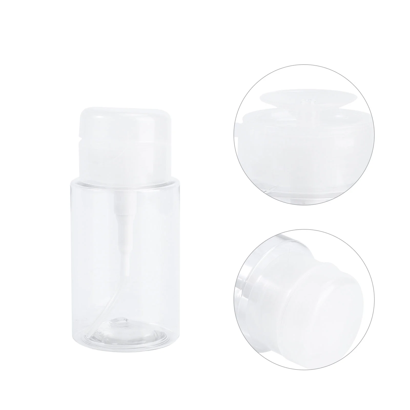 

3 Pcs Dispensing Bottle Cleansing Oil Travel Lotion Container for Makeup Remover