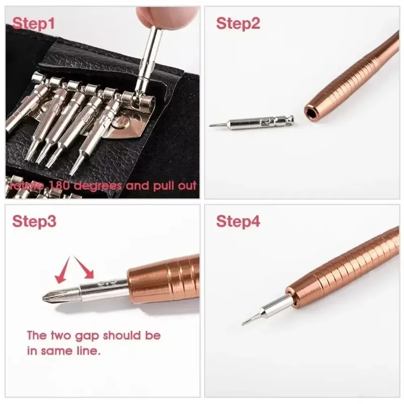 1Set 25 in 1 Screwdriver Set Multifunctional Precision Screwdriver for Mobile Phone Laptop Disassembly Repair 4
