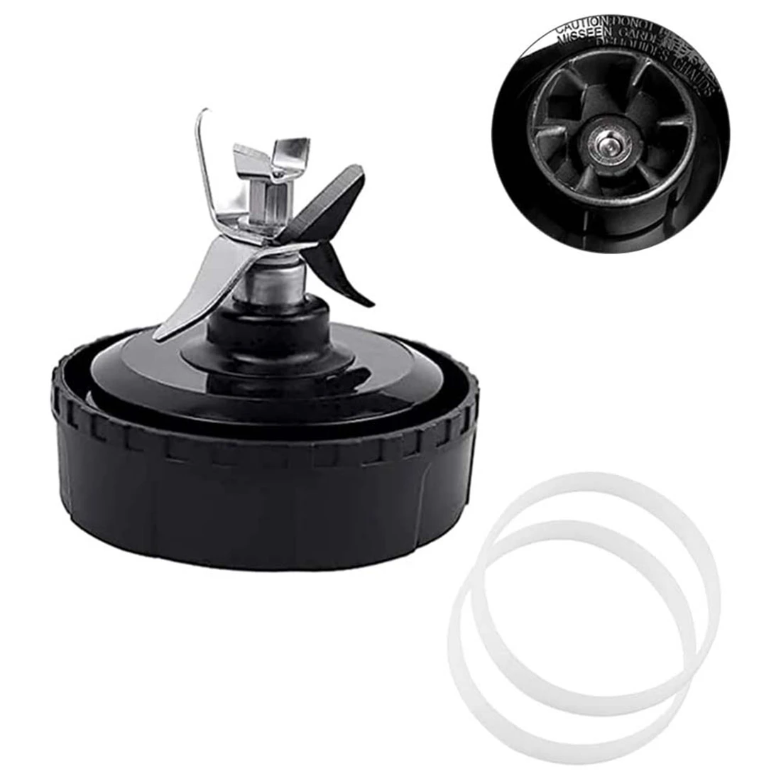 6 Flossen Für Ninja Mixer Ersatzteile, Für Nutri Ninja Auto Iq Bl450-70, Bl451-70, Bl454-70, Bl455-70