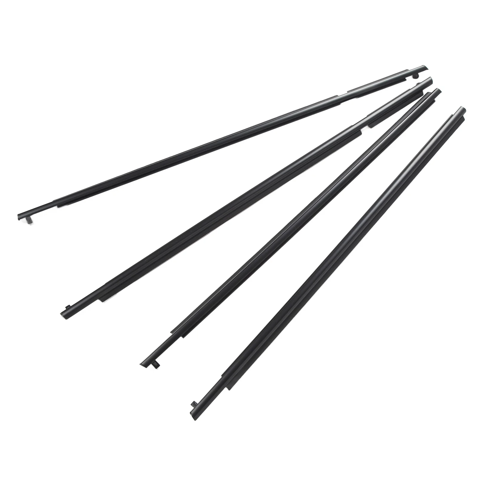 75710 42030 Durable Black Sturdy Window Weatherstrip Window Weatherstrip Belt Kit Waterproof Easy Installation for RAV4