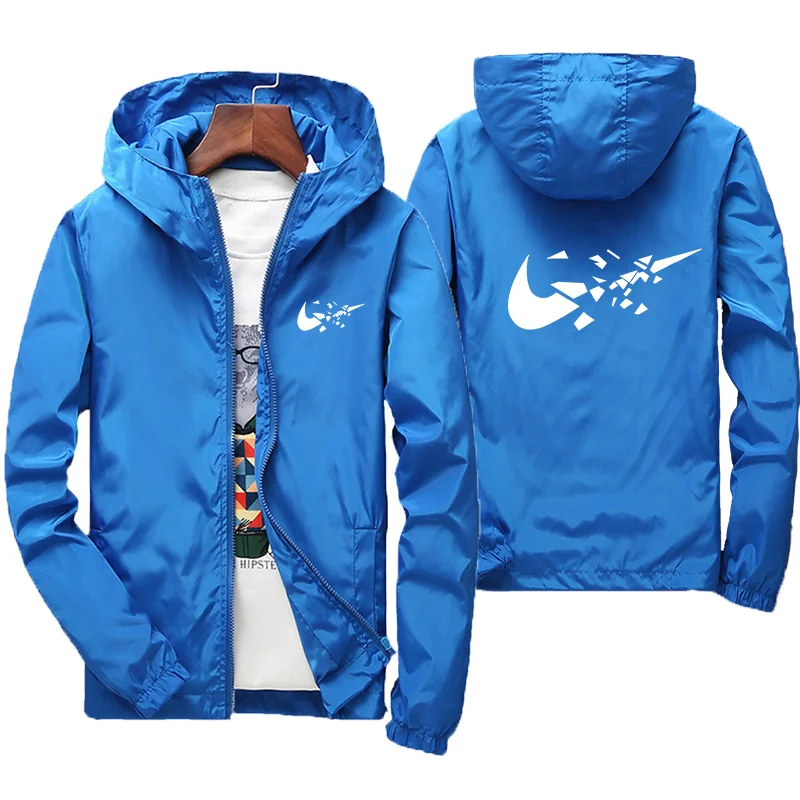 New Men's Outdoor Sports Summer Jacket Fishing Jacket Lightweight and Breathable Windproof Zipper