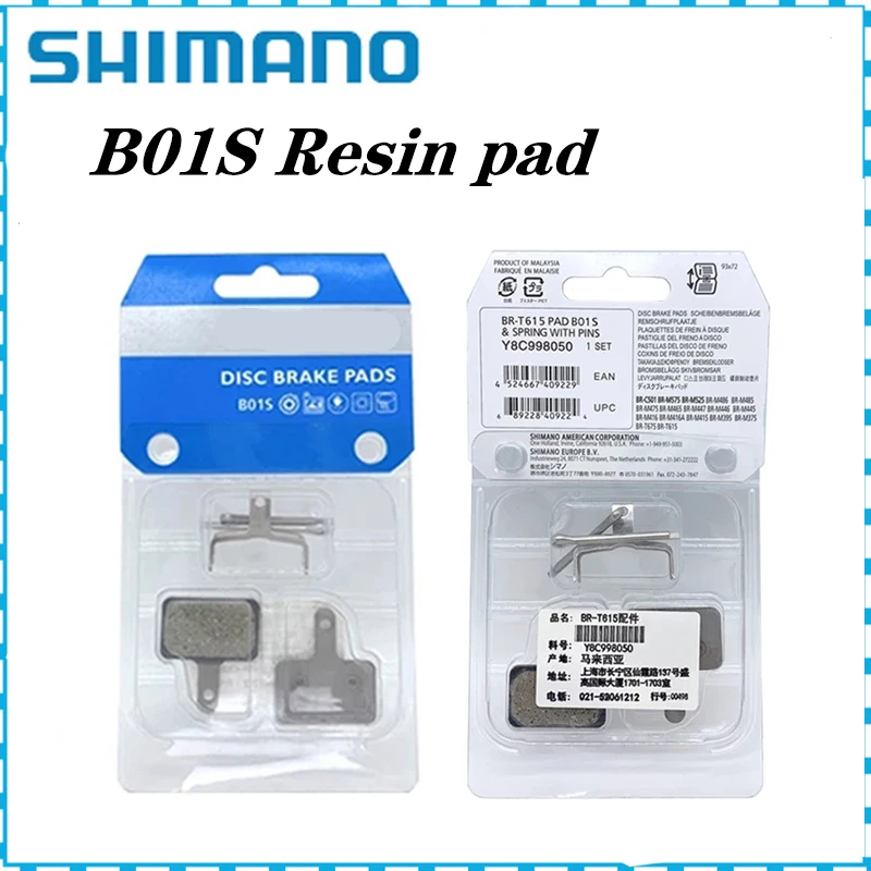 

Shimano 1/2/4 Pairs G01S Resin Pad MTB Disc Brake Pads G01s For Deore M6000 SLX M7000 XT M8000 M615 M666 M675 M785 RS785 R517