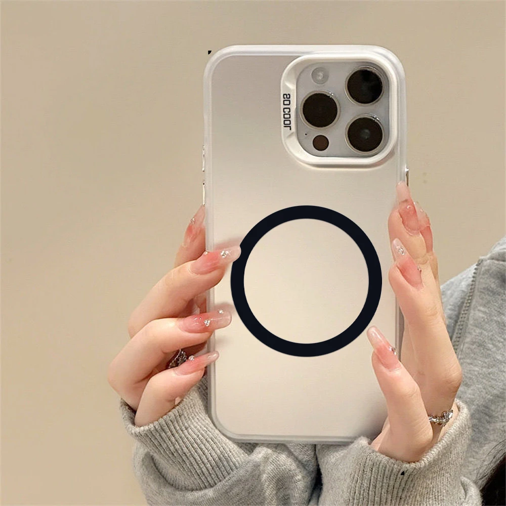 Fashion Silvery IMD Wireless Charger Sticker Protective Case Cover