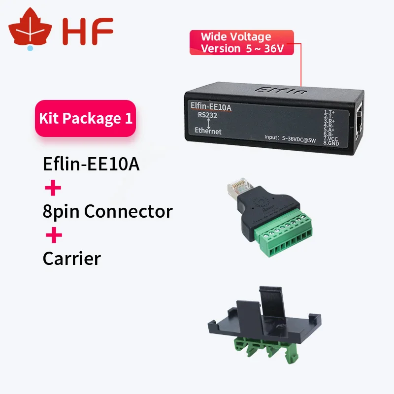 

Elfin-EE10A последовательный сервер RS232, один последовательный сервер для Ethernet ModbusTCP/HTTP EE10A