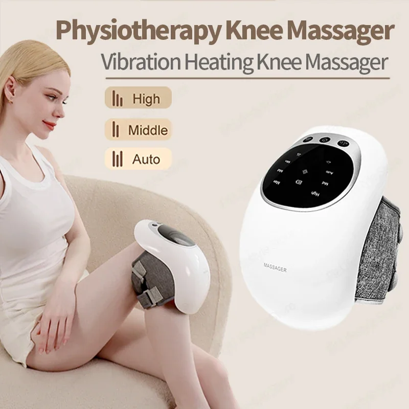 Heating Knee Massager Physiotherapy Leg Massager Electric Kneepad Laser Knee Leg Rehabilitation Heated Massage Knee Warm Massage