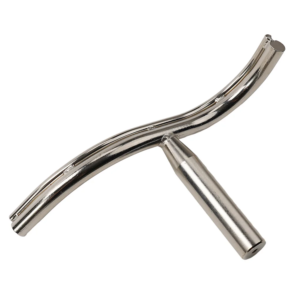 

12Inch Stainless Steel Special Shaped Bowl Lathe Tool Rest For Wood Curved Tool For 25mm Diameter Woodworking Lathe Metalworking