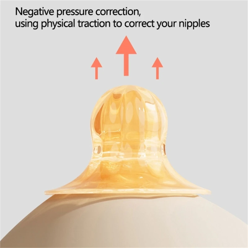 Silicone Corrector for Flat Nipple Manual Nipple Suckers Nipple Aspirator Puller 4