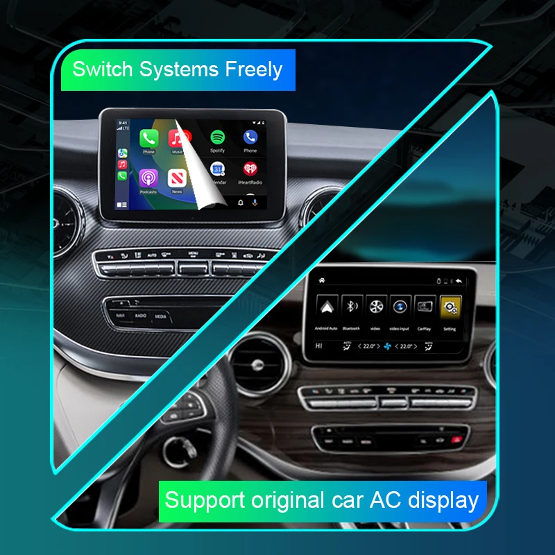 For Mercedes Benz V-Klasse 639 V260 V250 W447 Android 12 CarPlay GPS  Navigation 2015 2016 2017 Car Radio Multimedia Playe Screen - AliExpress