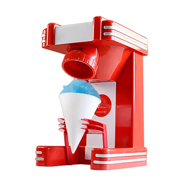 RSM702 Shaved Ice Machine Home Small Mini Smoothie Machine Snowflake Machine Sand Ice Machine Milk Tea Shop Special Ice Crusher 2