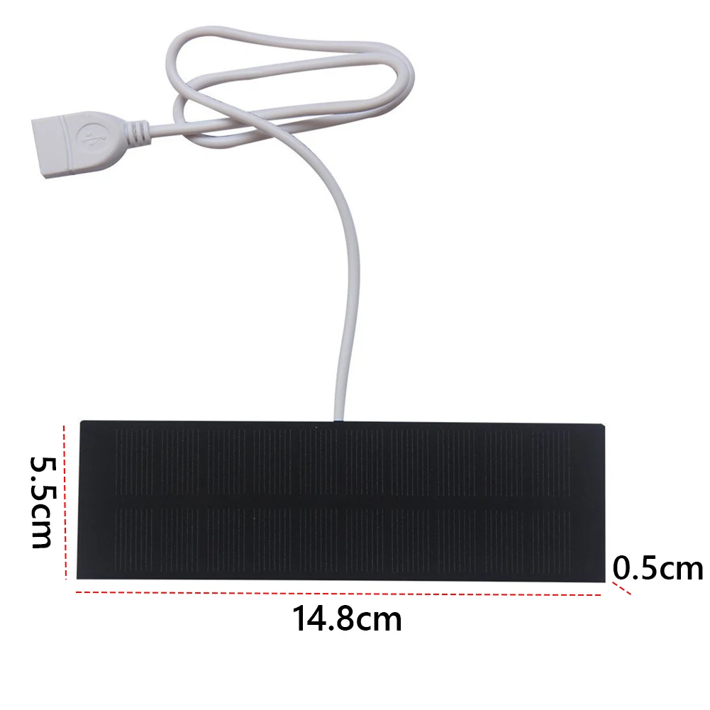 Mini Solar Panel Portable Battery Mobile Phone Charging Bank Solar Battery Charger for Phones Fans Flashlight Small Power Banks
