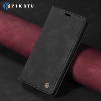 Leather Flip Wallet Case on For Xiaomi Redmi 10 prime plus note11 E 10 5G k40 k40 pro poco F3 Fundas Stand Skin feel Phone Cover