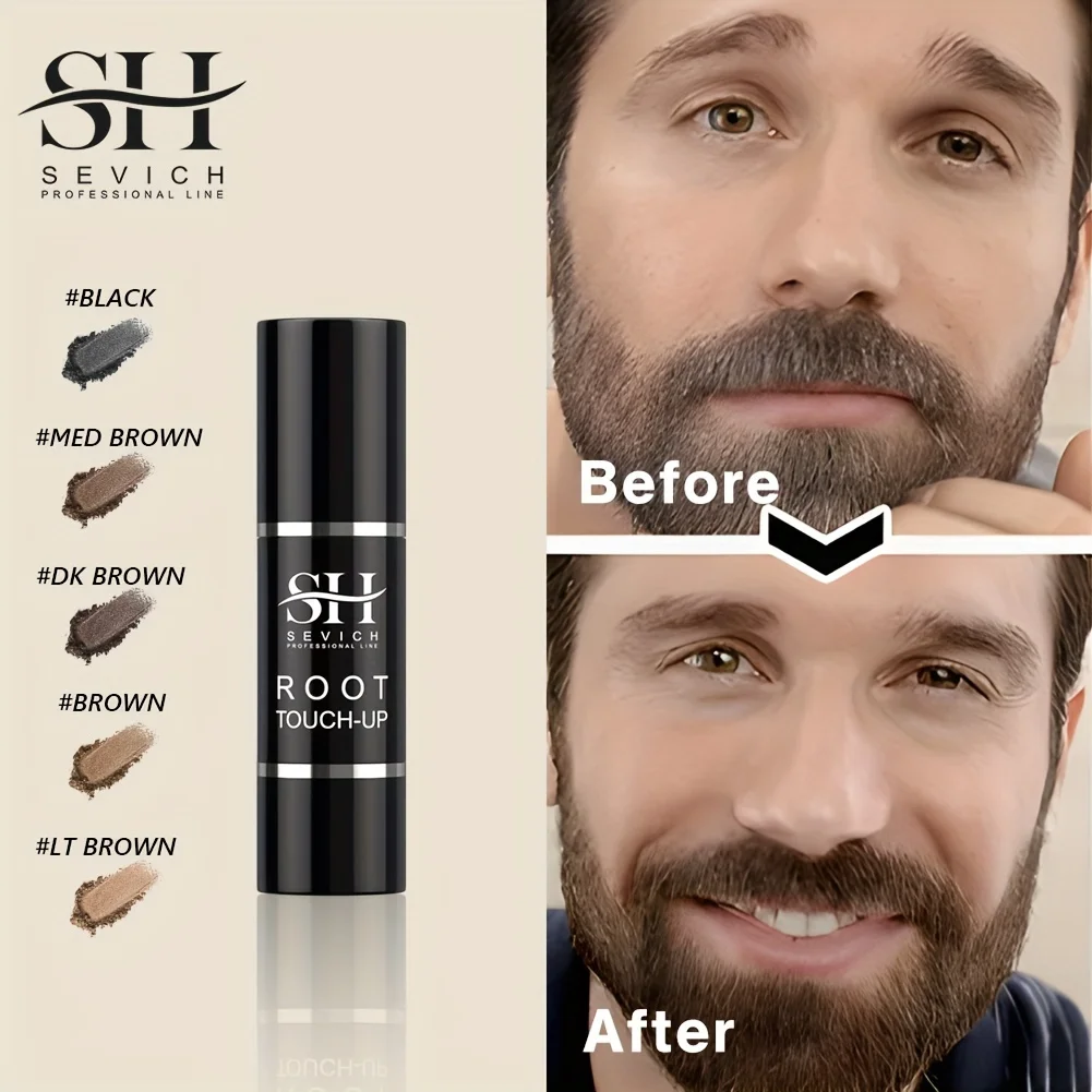 SEVICH Waterproof Hairline & Root Concealer Pen 3g Instant Grey Coverage Hair Shadow Powder Hair Shadow Trimming Root Cover Up hair coloring product