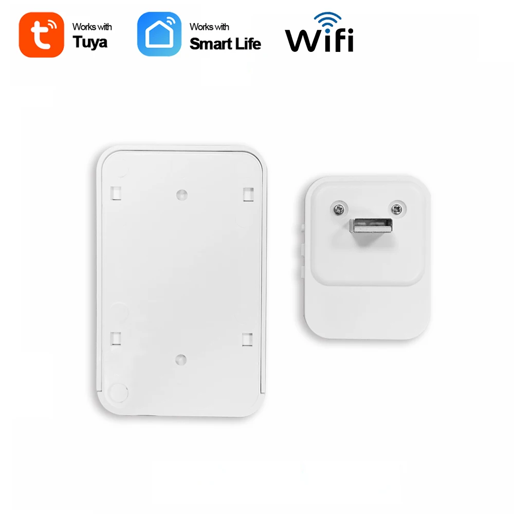 WiFi Doorbell Video Tuya Doorbell AC Power USB Battery Type Smart Life Doorbell Smart Home Security Night Vision Camera Doorbell