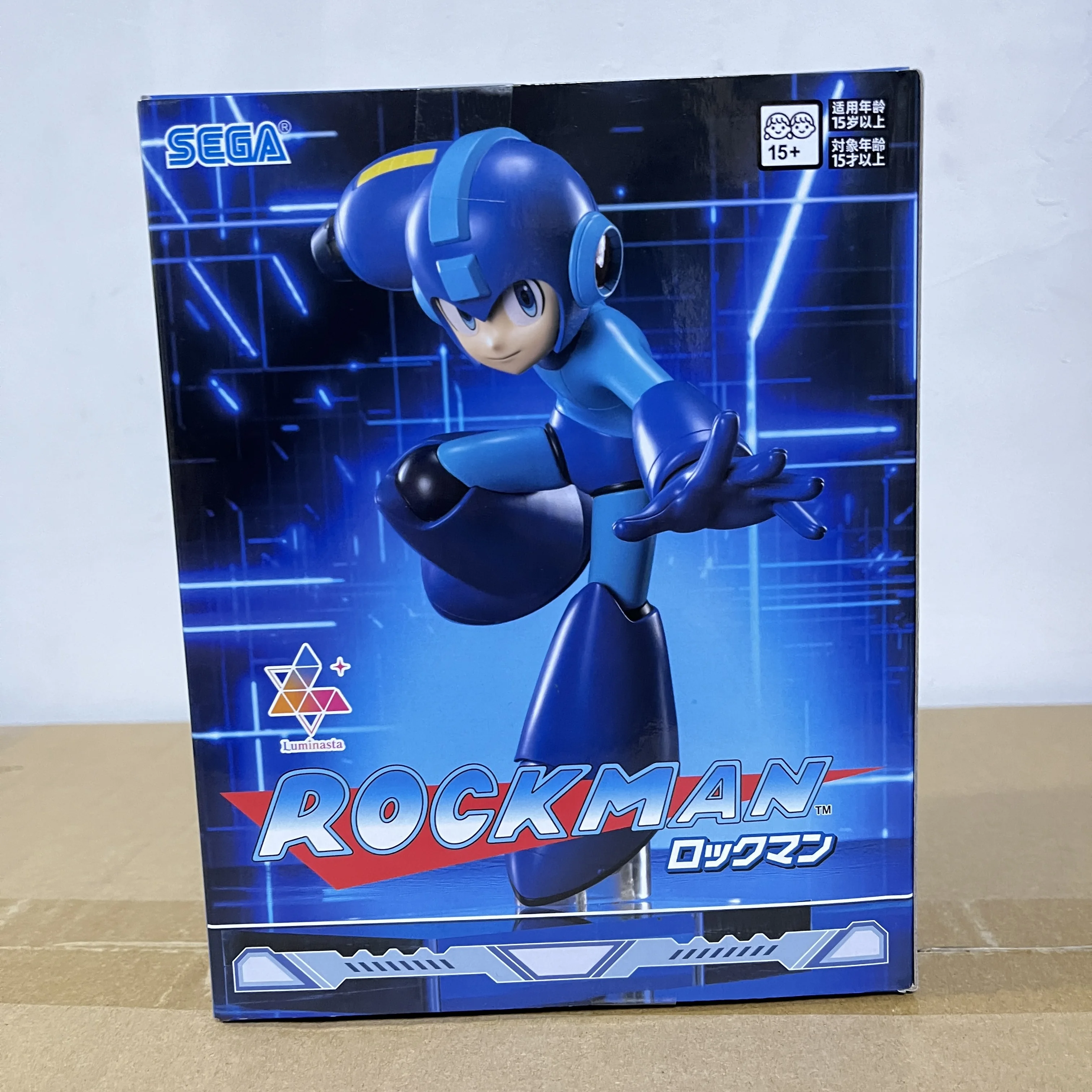 Original SEGA Luminasta Megaman Rockman Anime Figure Toys