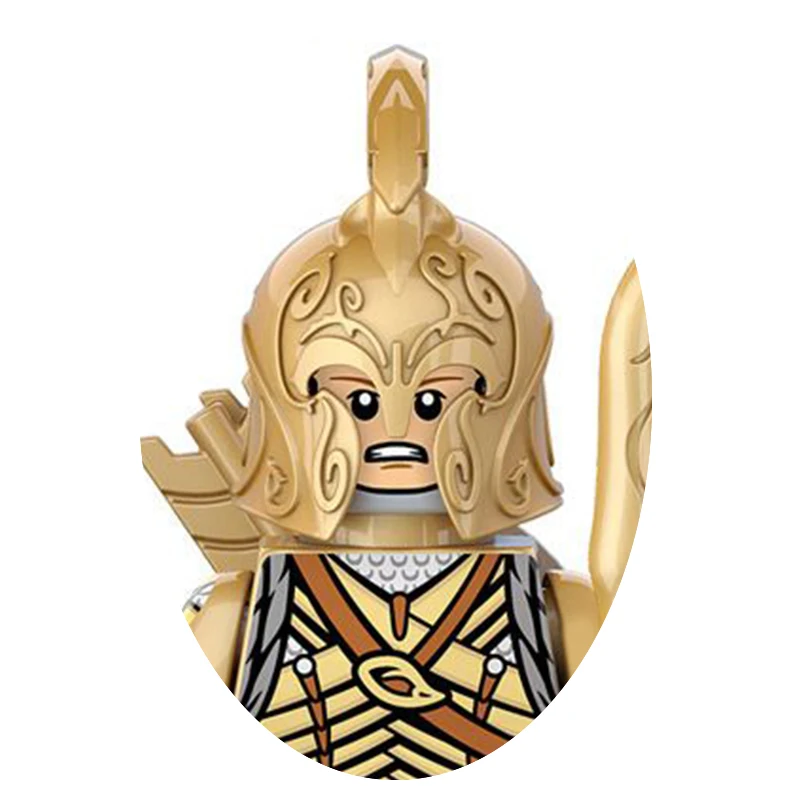 Medieval Warrior King Armor Castle Building Blocks - Exquisite Collectible Action Figures Toy Gift