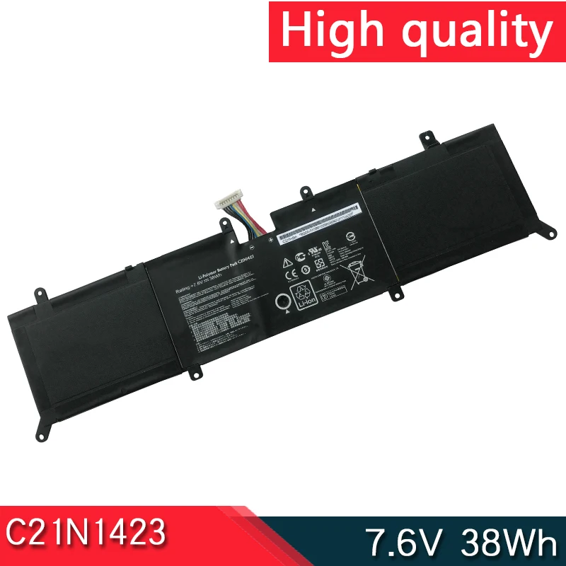 

Новый аккумулятор C21N1423 7,6 в 38 Втч для ASUS X302L X302LJ X302LA R301LA F302LJ F302U X302LJ-R4073/R4036H F302LA-FN066H F302UA