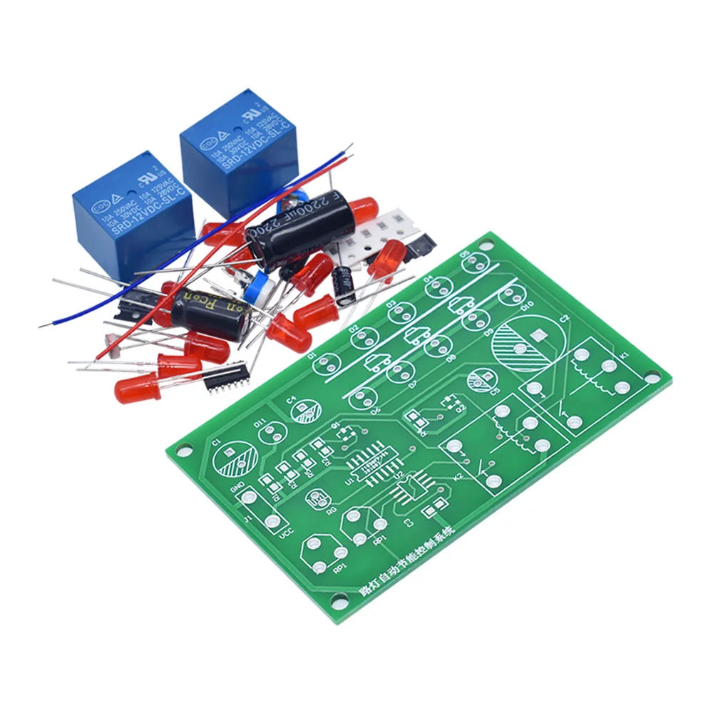 Street Lamp Automatic Energy-saving Control System Experiment Kit Electronic Production Parts DIY Smart |