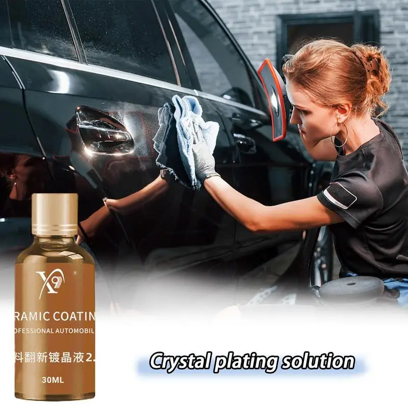 

Car Coating Agent Car Repair Coating Solution 30ml Crystal Plating Soultion Car care Polish Agent For Protect Car Interior