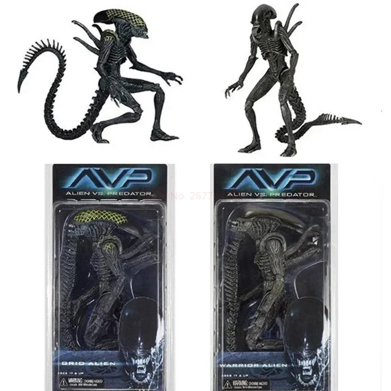 Alien War Alien Contract Iron Blood Warrior Alien Wave 7 AVP Hands on and Collectible Models for Aliens Desktop Decoration Gifts