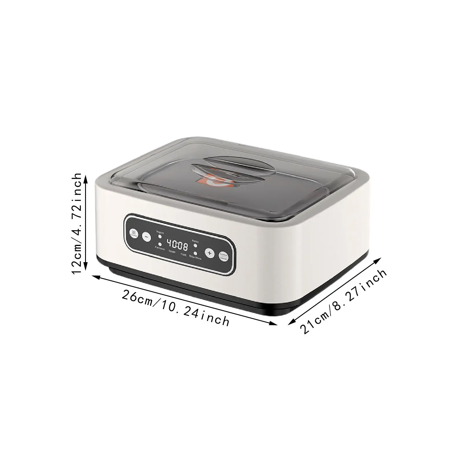 Automatic Yogurt Maker DIY Household Homemade Adjustable Temperature Low Noise Multifunctional Fermentation Machine Natto Maker