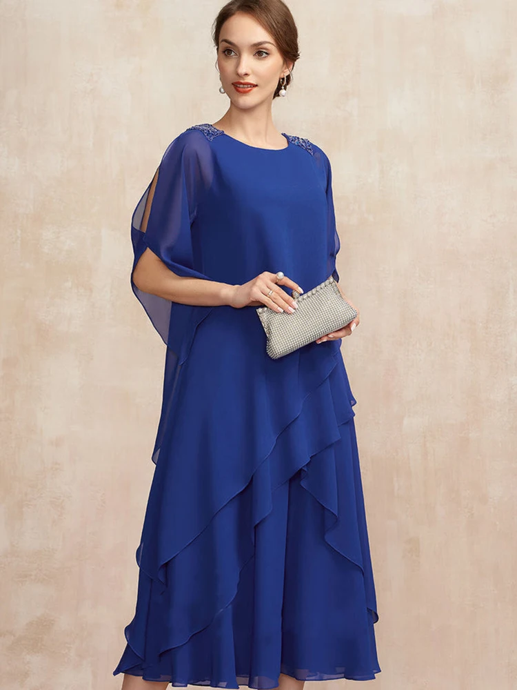 Julia | Elegant Chiffon Dress main image 1