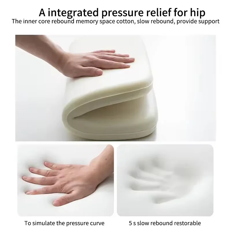 1pcs sedentary artifacts ergonomic memory foam office student seat cushion hemorrhoids cushion