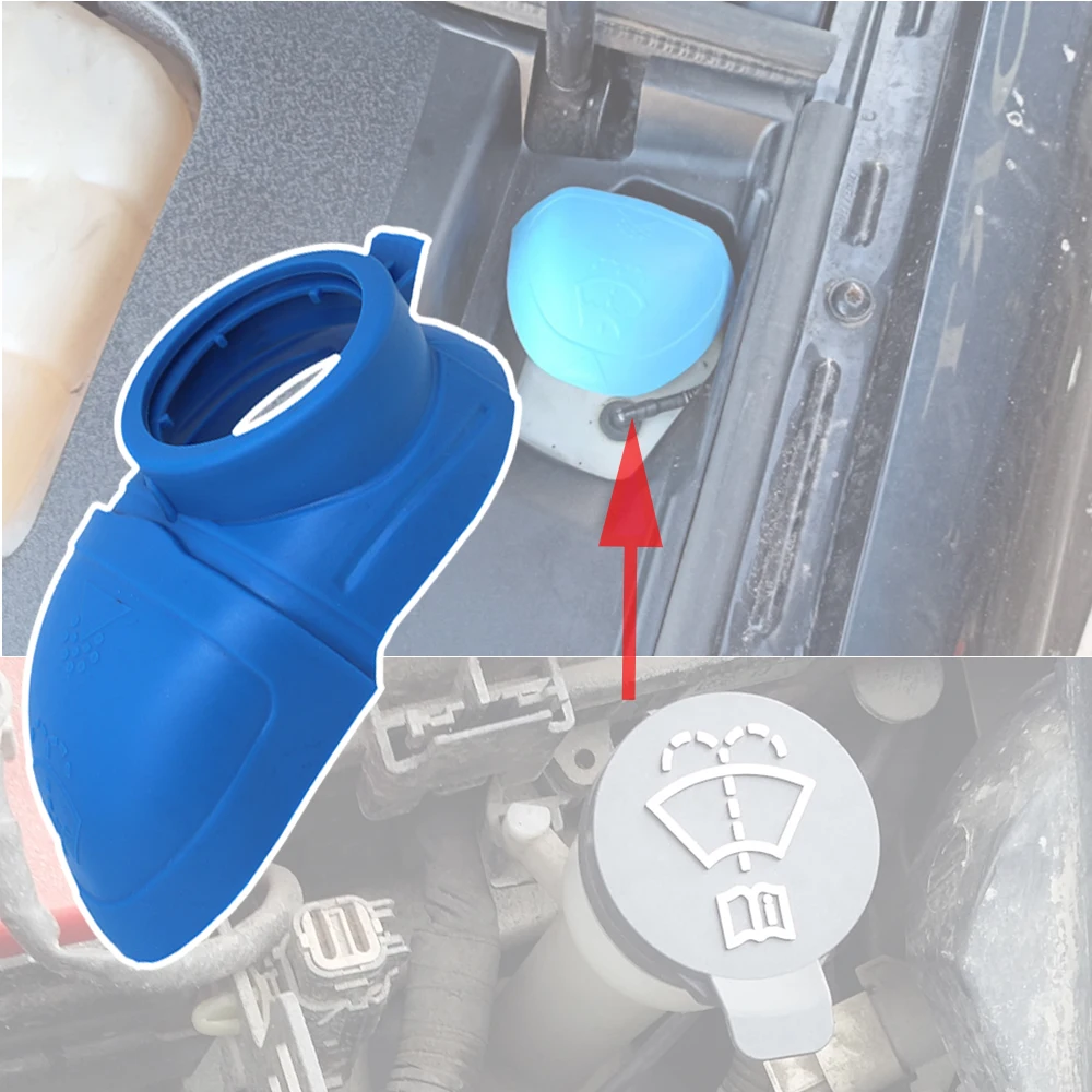 Per Chevrolet Cruze J300 J400 2011 - 2019 Traverse Corvette C7 Lavavetri Bottiglia Screenwash Serbatoio Imbuto Tappo Di Riempimento