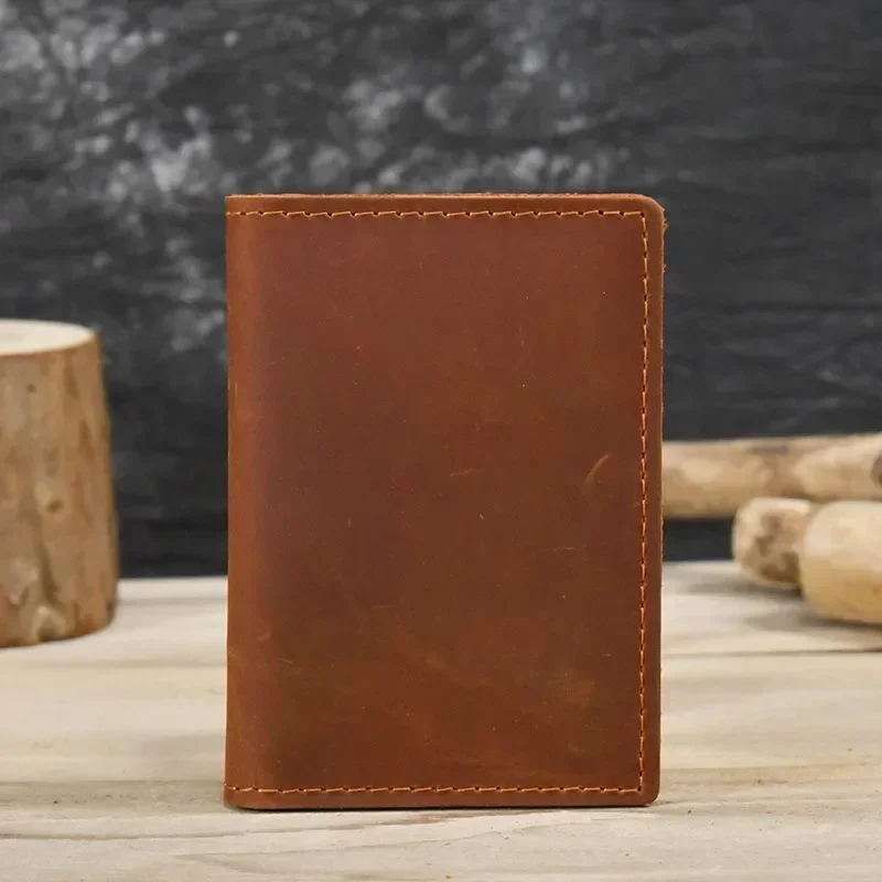 Premium Genuine Leather RFID Blocking Card Holder & Clutch Wallet - Sleek & Stylish Design