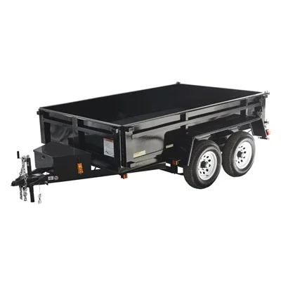 Hot Selling Hydraulic Tilt 3 Ton Farm Dump Trailer for Cars Powder Coated Tool Carts Farm Trailer Max Truck Sales Hand Weight