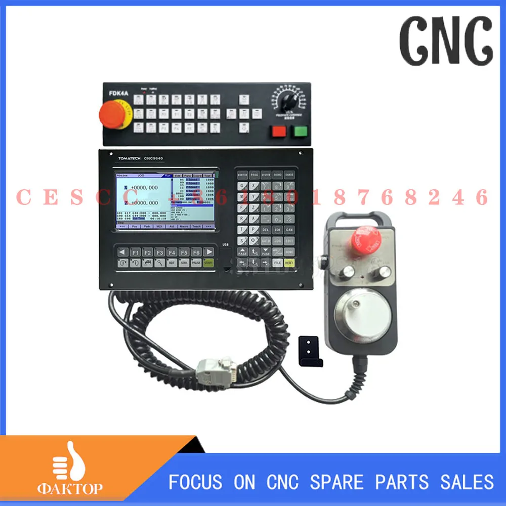 

CNC lathe controller kit 9640/Cnc9650 replaces Cnc4640 with the latest Cpu and large memory (512mb)