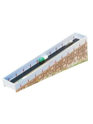 Student science experiment tumbling capsule DIY technology small production mechanics physics center of gravity principle