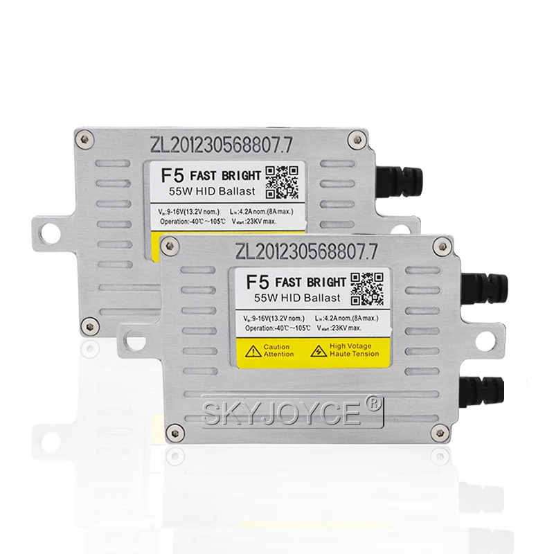 SKYJOYCE 1 пара 55 Вт DLT F5 HID Балласт Быстрый Яркий старт оригинальный F5T ксеноновый