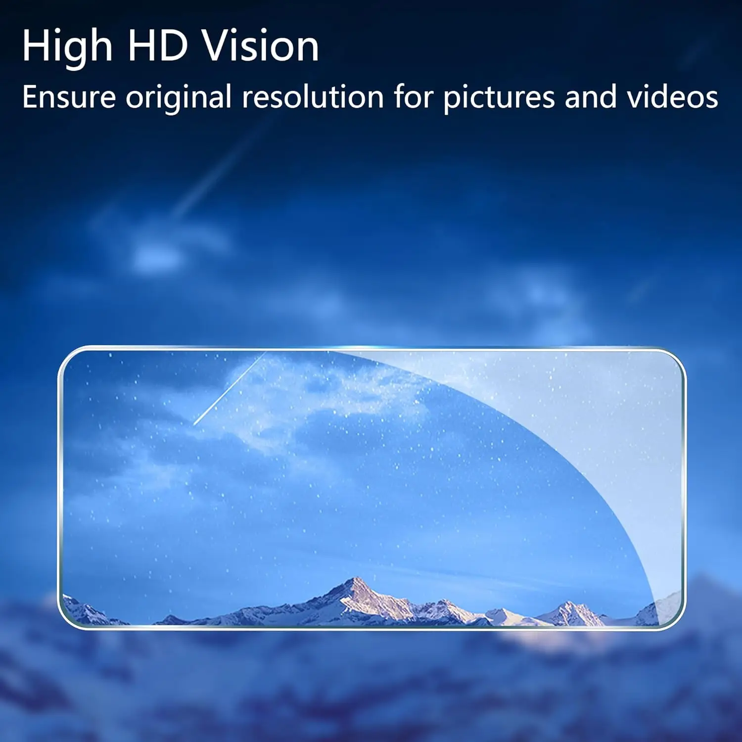 Premium 9H Tempered Glass HD Screen Protector - 2/4 Pack