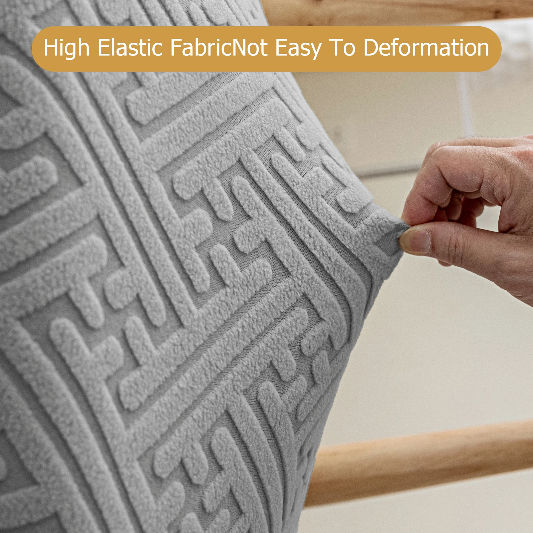 Ergonomic office computer gaming chair cover, elastic polyester, recliner racing gaming chair cover