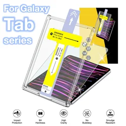 Tempered Glass Screen Protector with Easy Install and Auto - Dust Removal Kit - High Definition (Galaxy Tab S7 Plus)