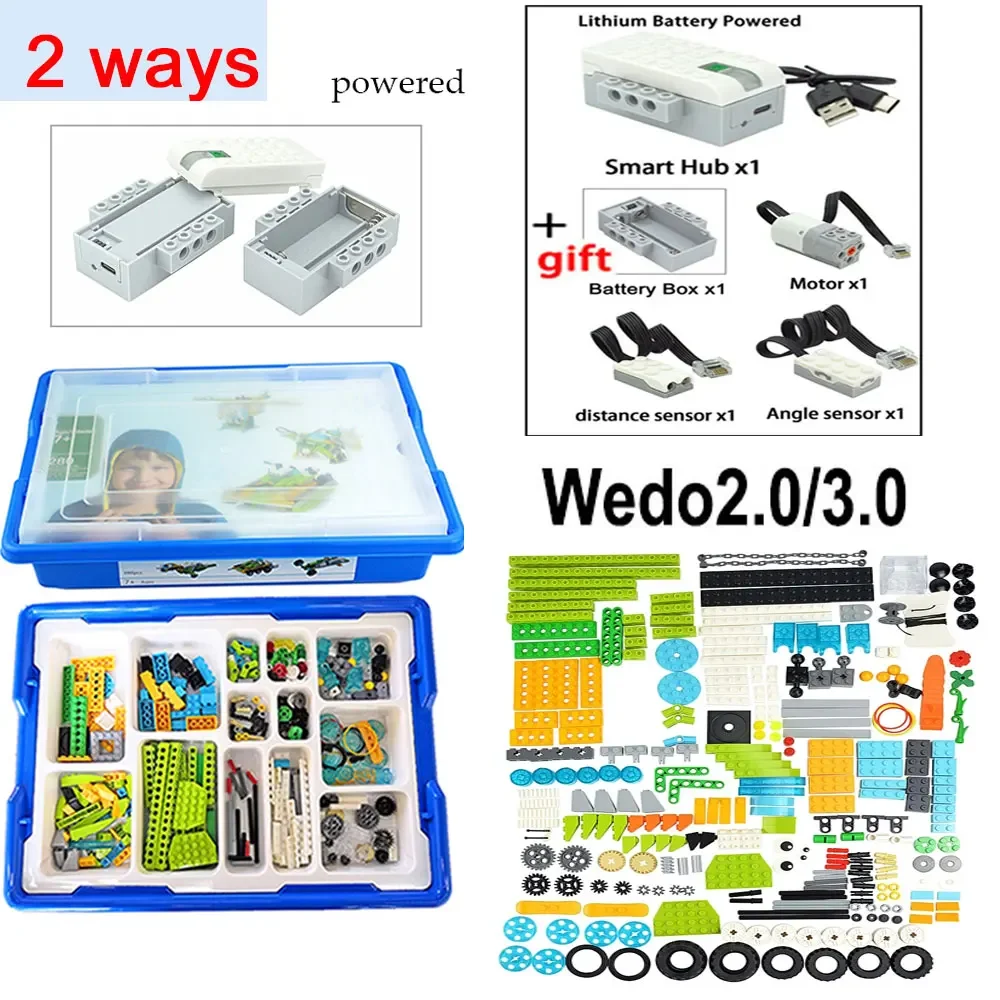 MOC-2023-Technical-Parts-WeDo-3-0-Robotics-Construction-Set-Building ...