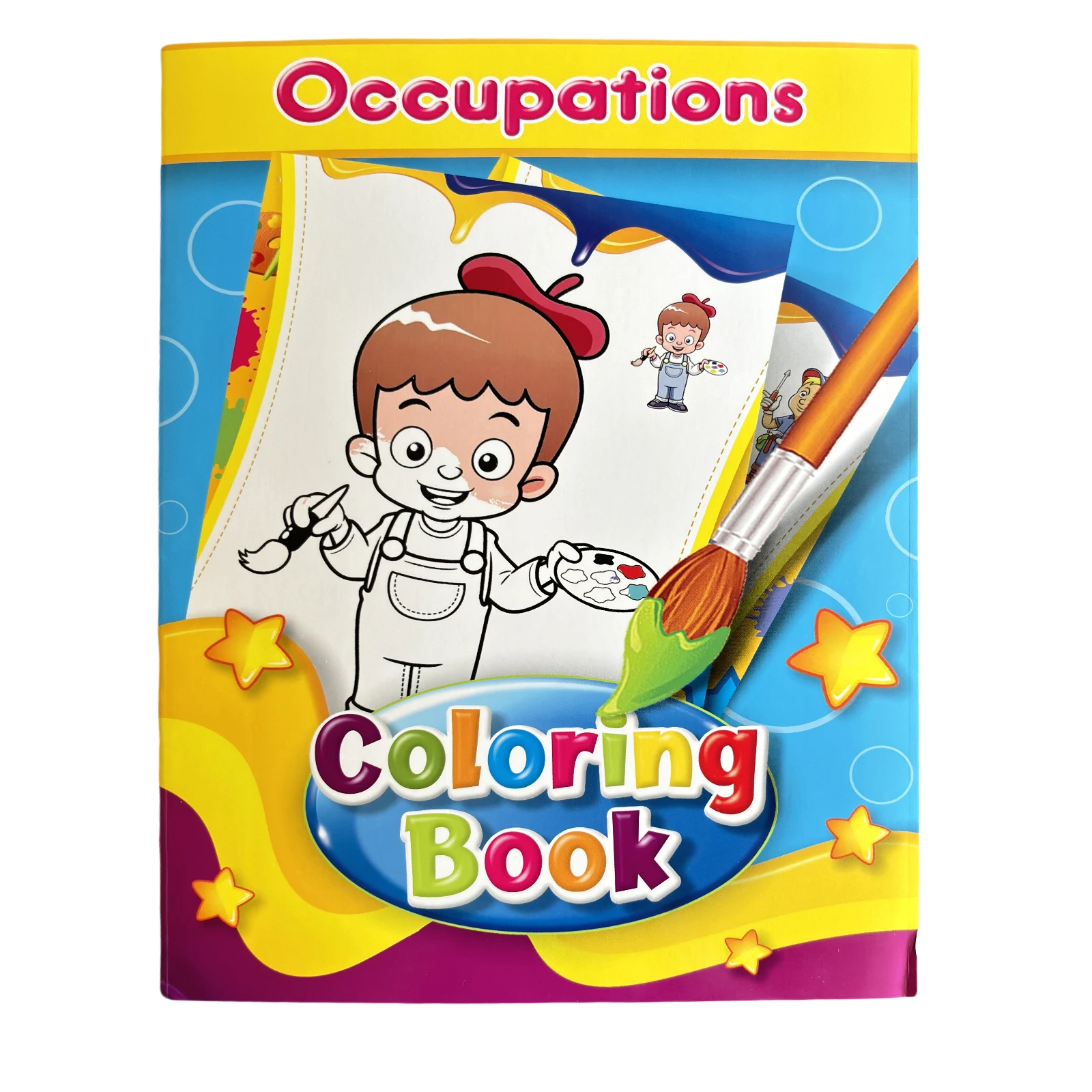 Coloring Book Painting Book Kindergarten Graffiti Book Children's Educational Drawing Set  coloring brochures Art and Drawing 6