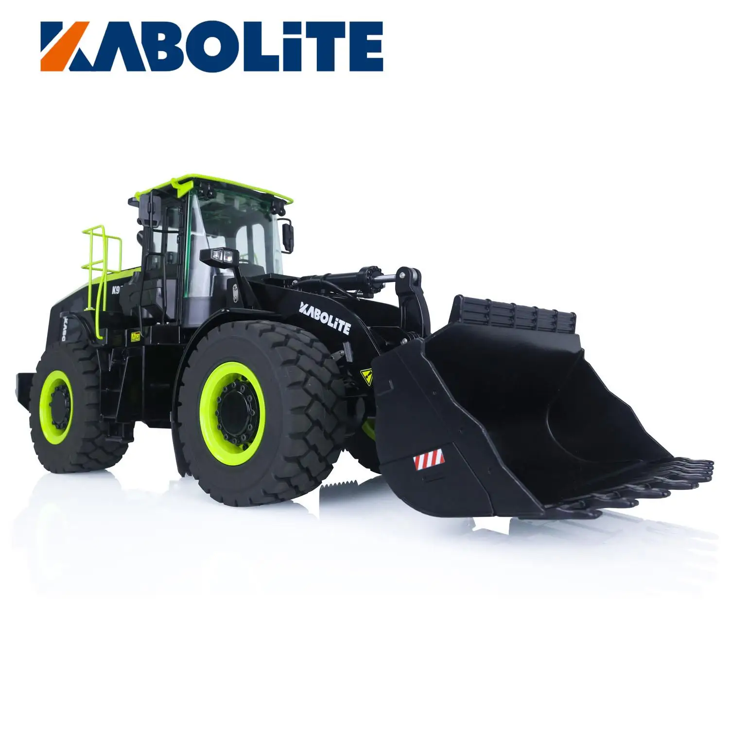 In Stock KABOLITE K966 1/16 Painted Assembled Hydraulic RC Loader HUINA Remote Control Construction Vehicle Toy Model Gift 3