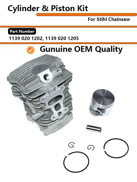 Kit De Piston De 38 Mm Avec Filtre à Air à Roulement à Aiguille Pour STIHL MS181 MS181C MS171