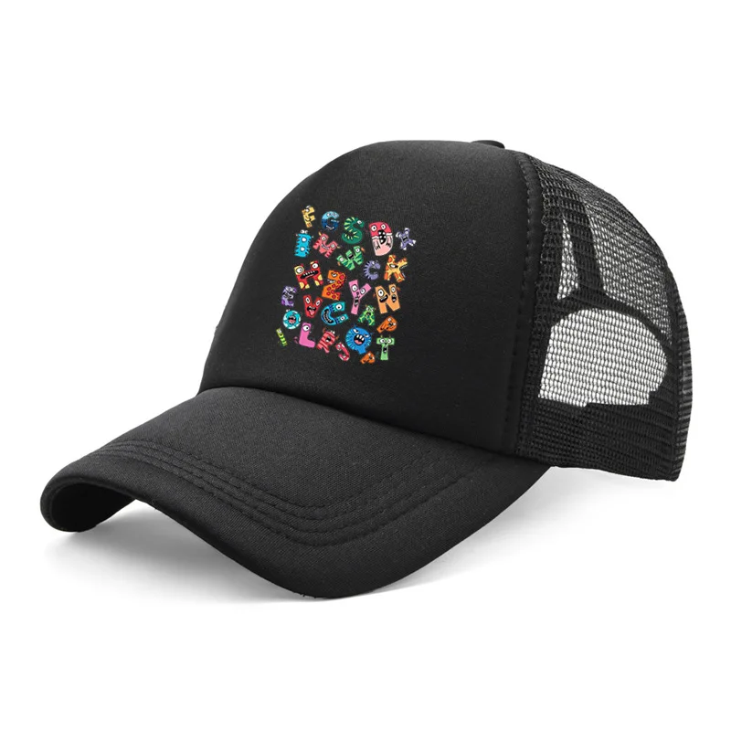 

Alphabet Lore Unisex Baseball Caps Letter Snapback High Quality Outdoor HipHop Hat Cap for Man Women Sunshade Summer Breathable