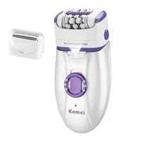 Kemei KM-2668 Women's Hair Puller 2-in-1 Shaver, Underarm Full Body Shaving 2