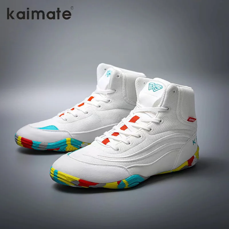 Professional children's Wrestling Boots Anti-Slippery Fighting Boots Sneakers boys Breathable Wrestling
