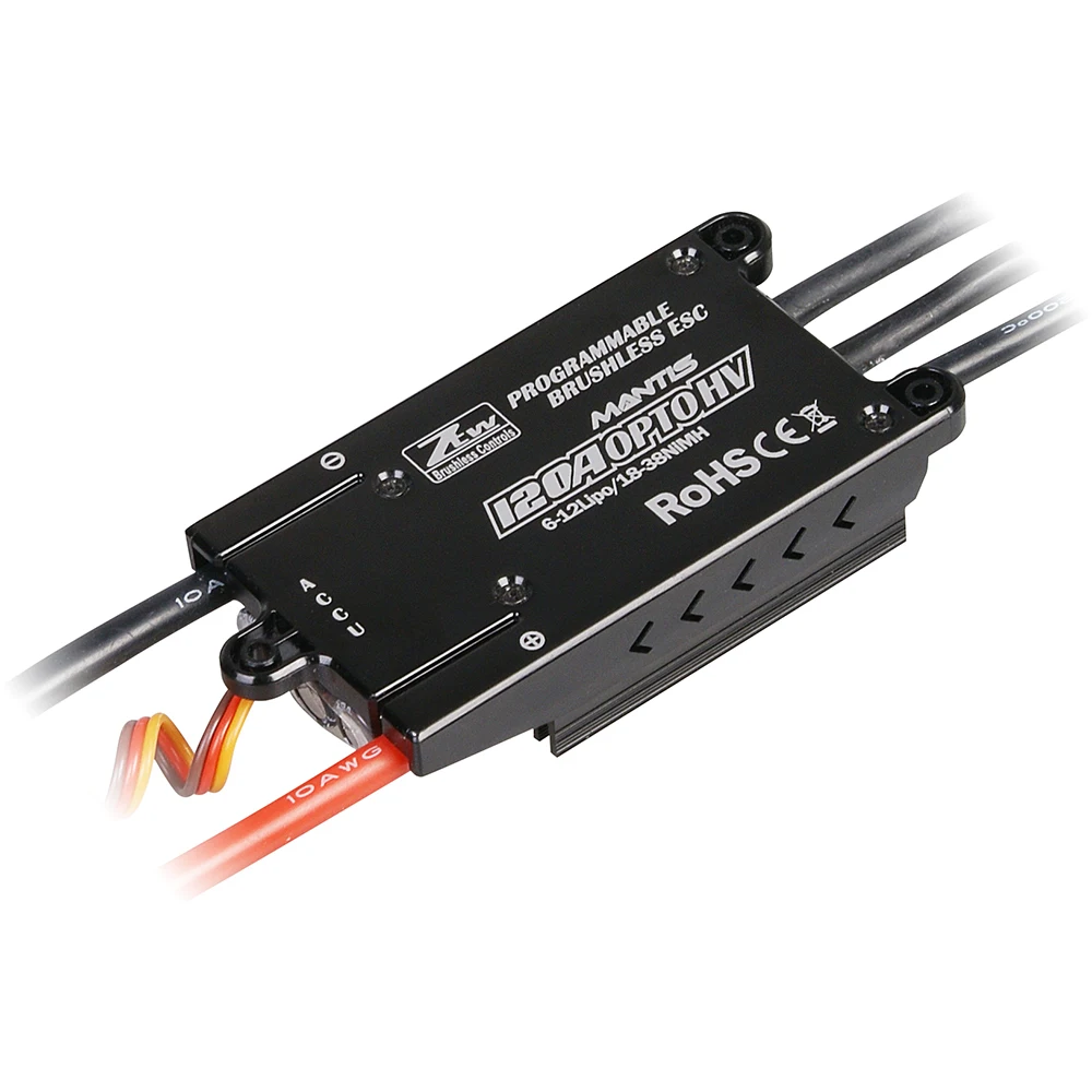 

ZTW Mantis 120A/150A ESC HV 6-12S 25.2V-50.4V Brushless Speed Controller For RC Airplane Fixed-wing Ducted Fan Aircraft EDF Jet